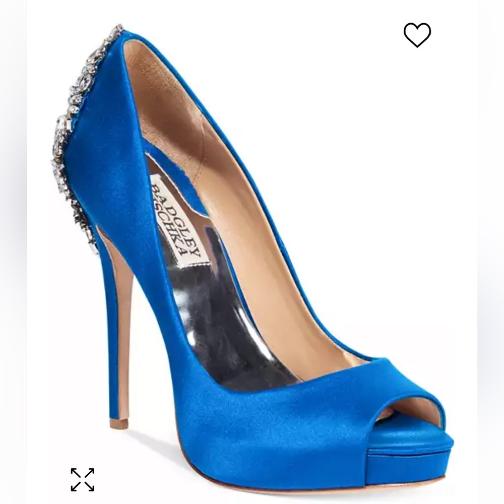 BADGLEY MISCHKA
Women's Kiara Peep Toe Evening Pumps